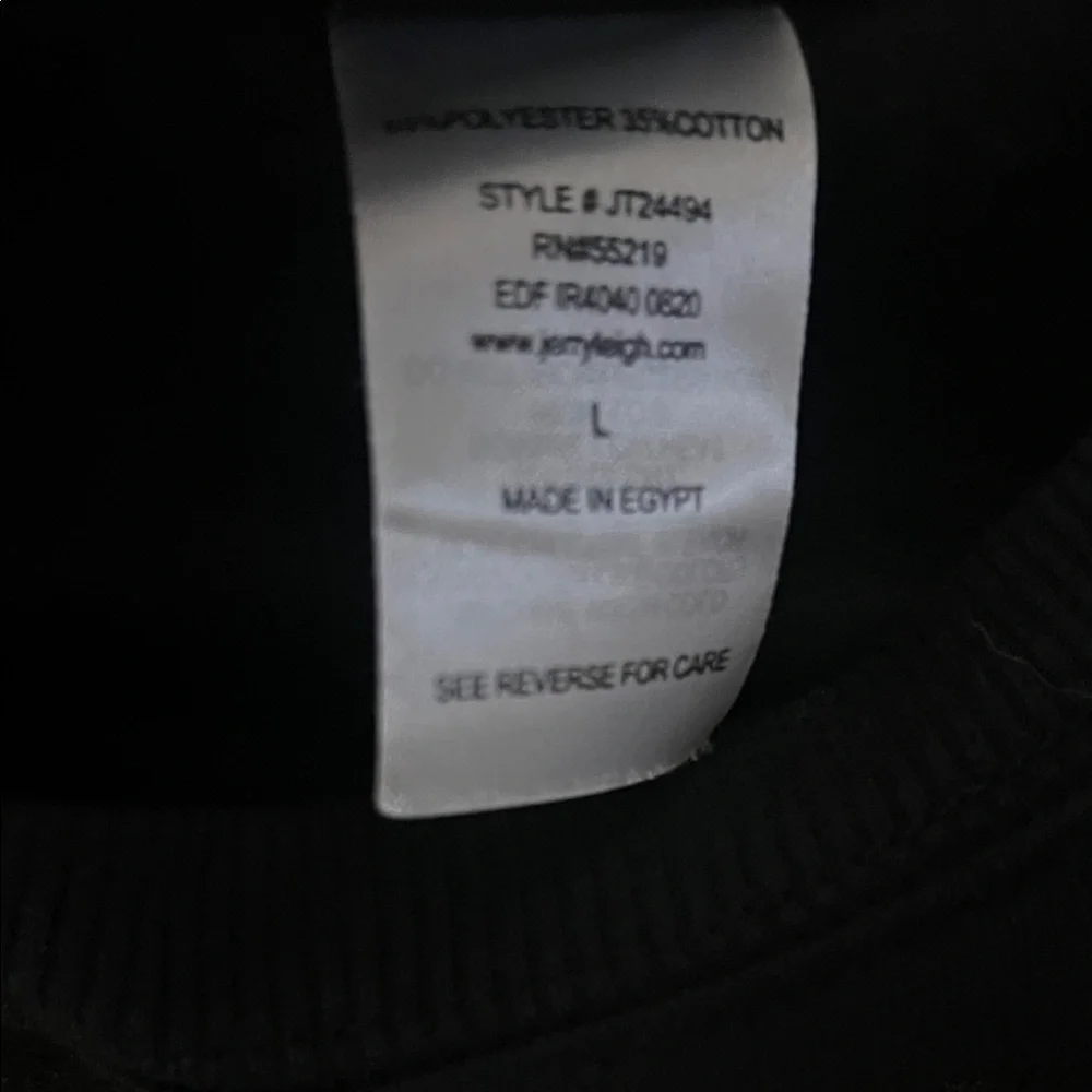 5/$10 Black Sweatshirt with Mickey Mouse Halloween Design - Picture 3 of 3
